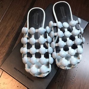 Alexander Wang Light Jean Sandals
